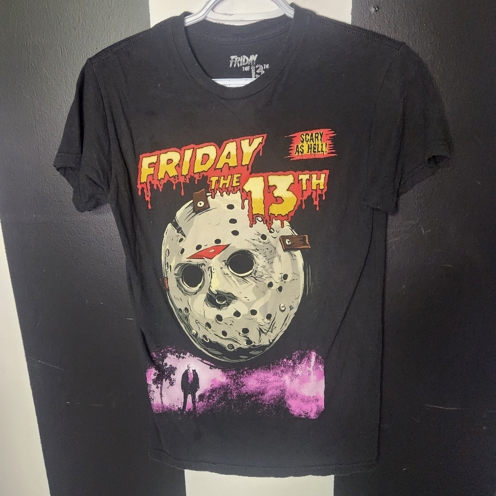 Friday the 13th Black Graphic Tee